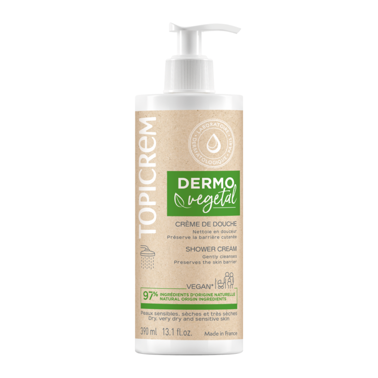 TOPICREM DERMOVEGETAL Prausiamasis Kremas 390ml Sugihara PRO